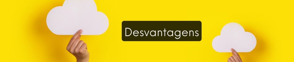 Desvantagens do Cloud Storage