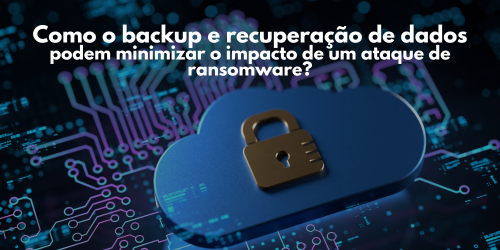 Como o backup e recuperação de dados podem mitigar um ataque de ransomware?