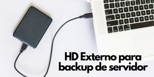 HD externo para backup de servidor: eficiência ou risco?