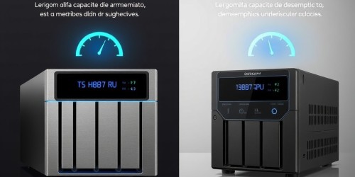 Qnap h987XU-RP vs 433eU: Qual escolher? Análise completa