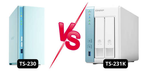 TS-230 vs TS-231K Qnap