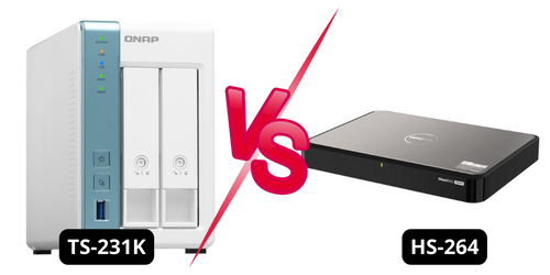 TS-231K vs HS-264 Qnap