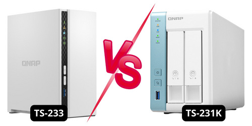 TS-233 vs TS-231K Qnap