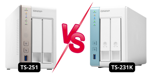 TS-251 vs TS-231K Qnap