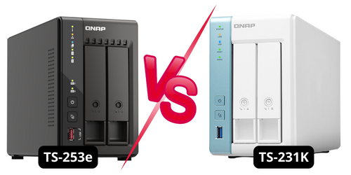 TS-253E vs TS-231K Qnap
