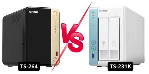 TS-264 VS TS-231K Qnap