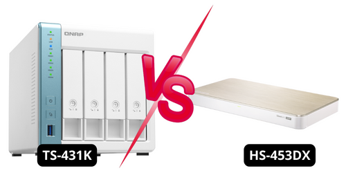 TS-431k vs HS-453DX Qnap