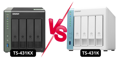 TS-431KX vs TS-431K Qnap