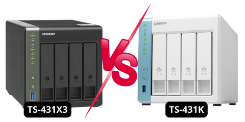 TS-431X3 vs TS-431K Qnap
