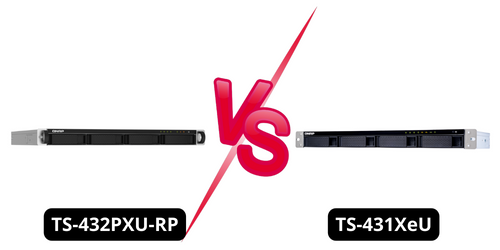 TS-432PXU-RP vs TS-431XeU Qnap