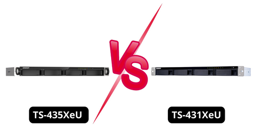 TS-435XeU vs TS-431XeU Qnap