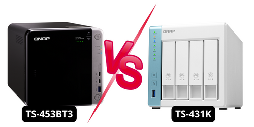 TS-453BT3 vs TS-431K Qnap