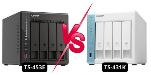 TS-453E vs TS-431K Qnap