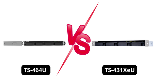 TS-464U vs TS-431XeU Qnap
