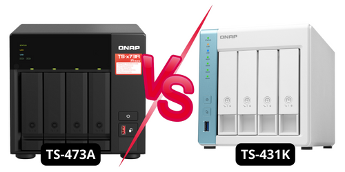 TS-473A vs TS-431K Qnap