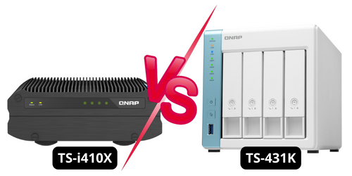 TS-i410X vs TS-431K Qnap