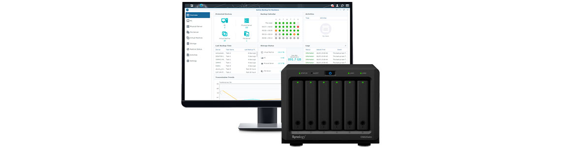 Um servidor com solução de backup