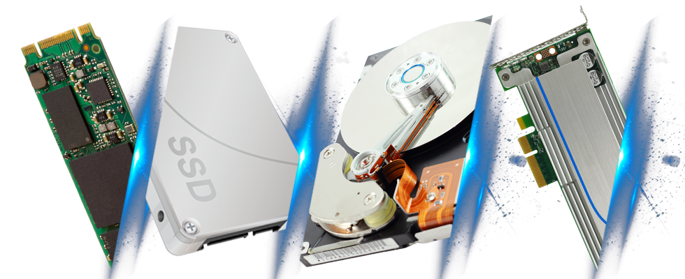 Drives SSD para aceleração cache e data tiering