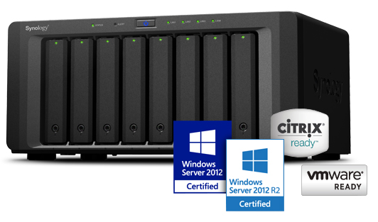 NAS Synology DS1815+ 64TB, robusto e versátil