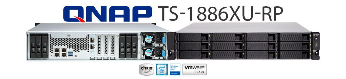 Qnap TS-1886XU-RP: Voltada para o ambiente corporativo