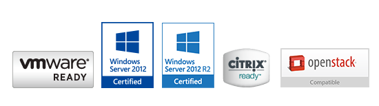 Soluções de virtualização totalmente certificadas