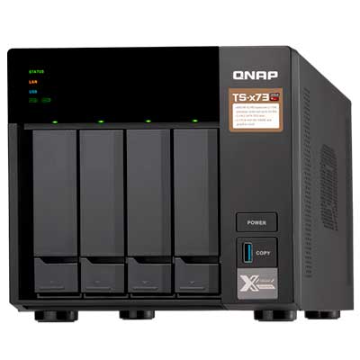 TS-473: O poderoso NAS de 4 baias para armazenamento e compartilhamento de dados