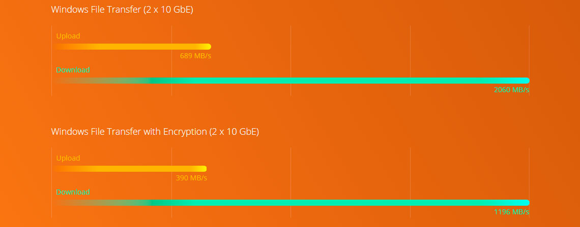 Um NAS profissional com recursos de criptografia