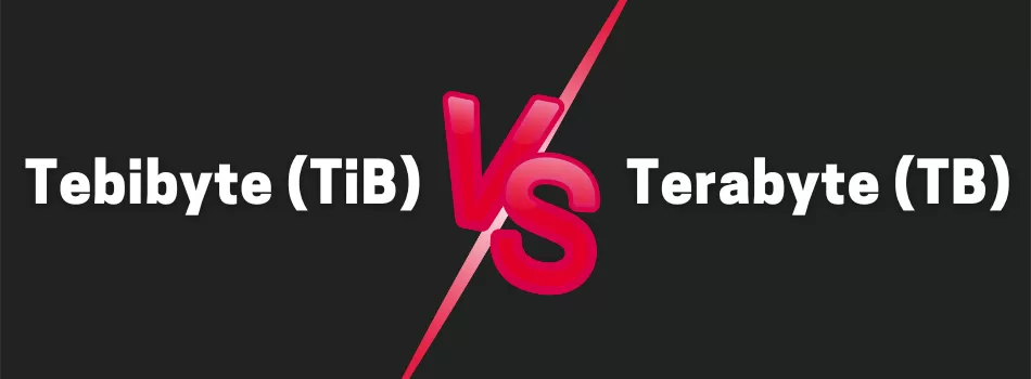 Terabyte Vs Tebibyte