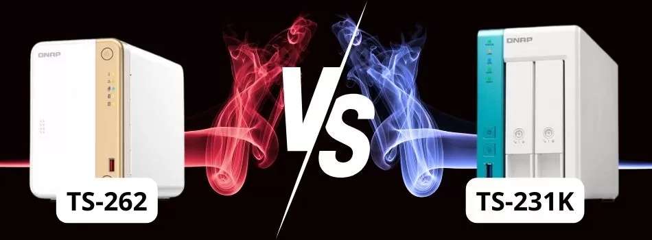 TS 262 VS TS 231K Qnap